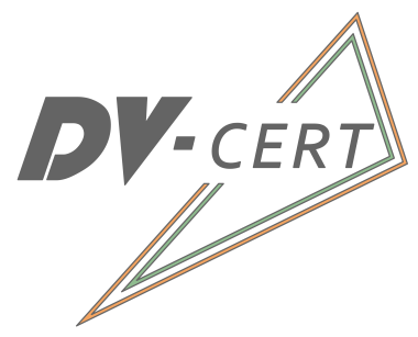 DV CERT Logo Farbe PNG